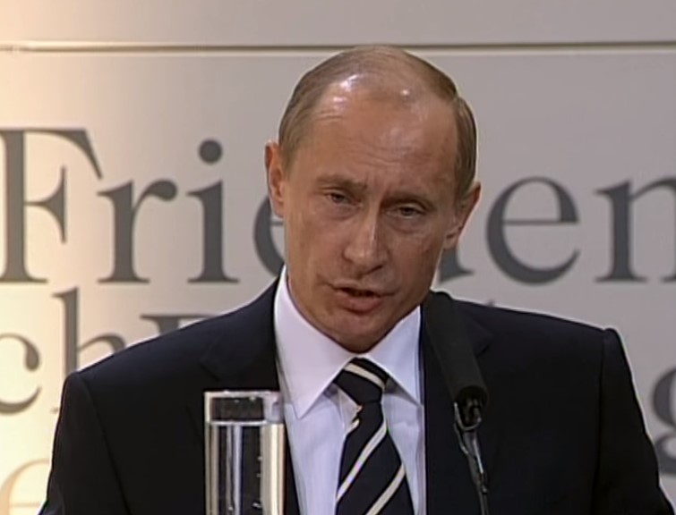 putin projev