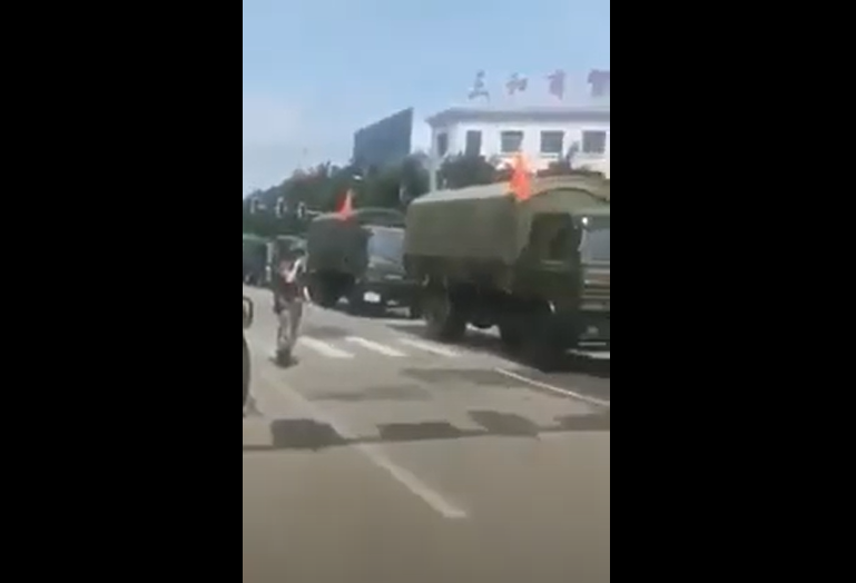 myanmar čínská armáda