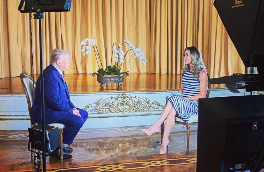 rozhovor s trumpem