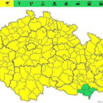 silný vítr česko