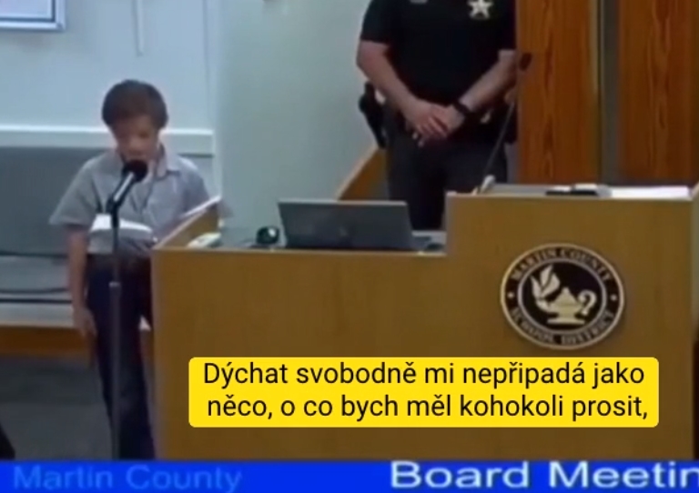 proslov děti rouška