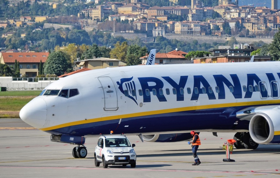 bělorusko letadlo ryanair
