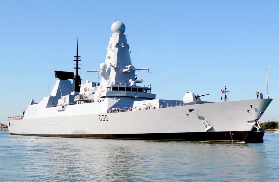 hms defender rusko