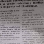 dětská lékařka koronavirus