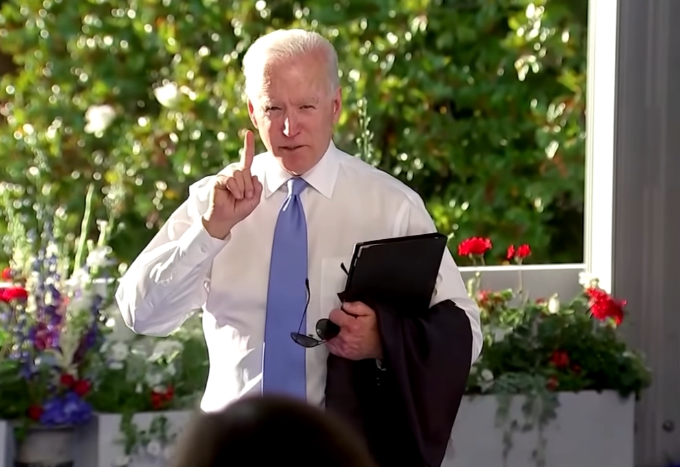 biden novinář