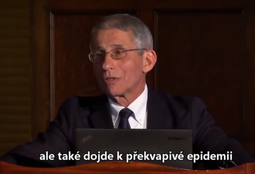 fauci předpověď epidemie