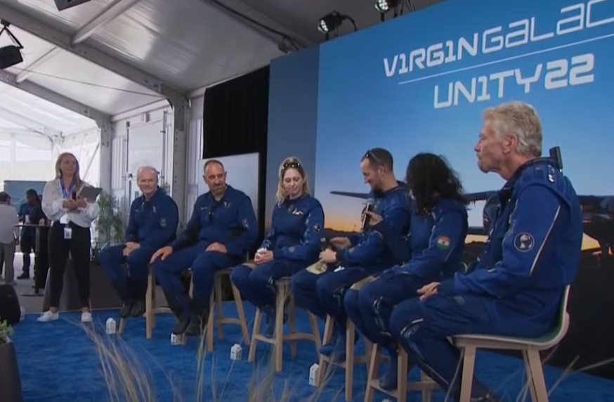 branson do vesmíru