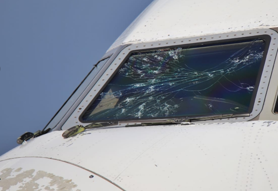 krupobití boeing