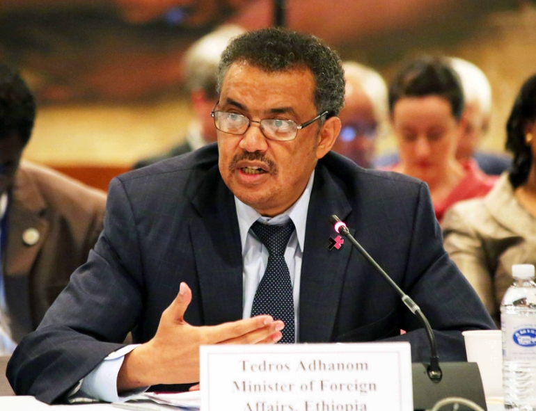 Tedros Adhanom who