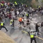 austrálie protest lockdown