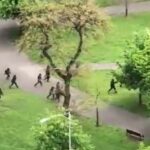 australská policie střílí