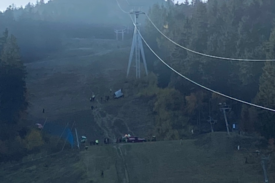 kabina lanovky ještěd