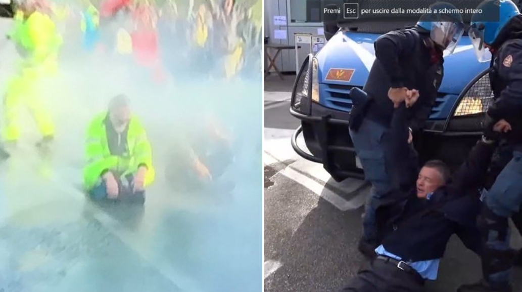 protest terst covid pas