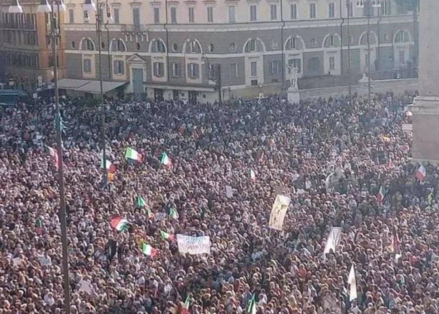 protesty itálie