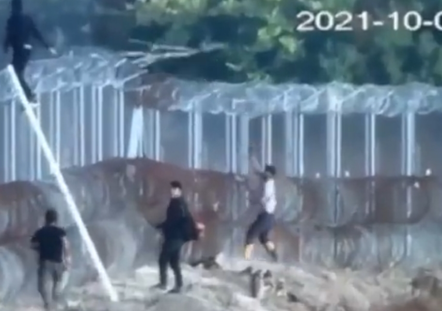 migranti polská hranice
