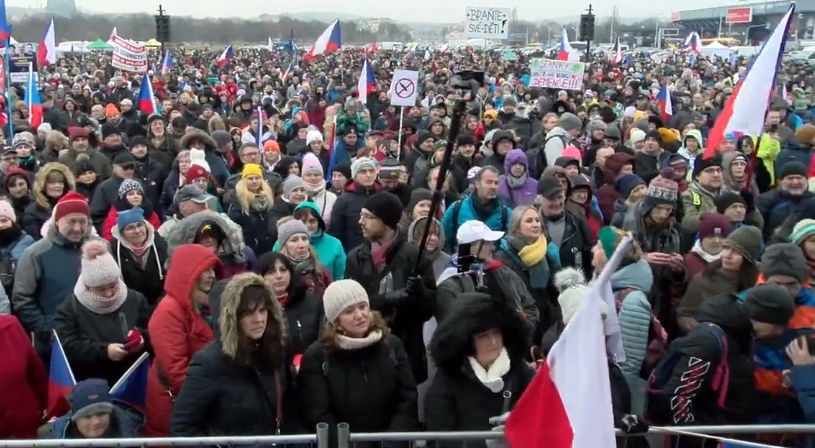 protest letná covid