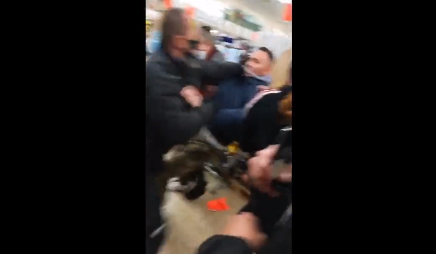 protest lidl policie