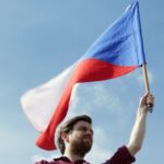 protest demonstrace praha