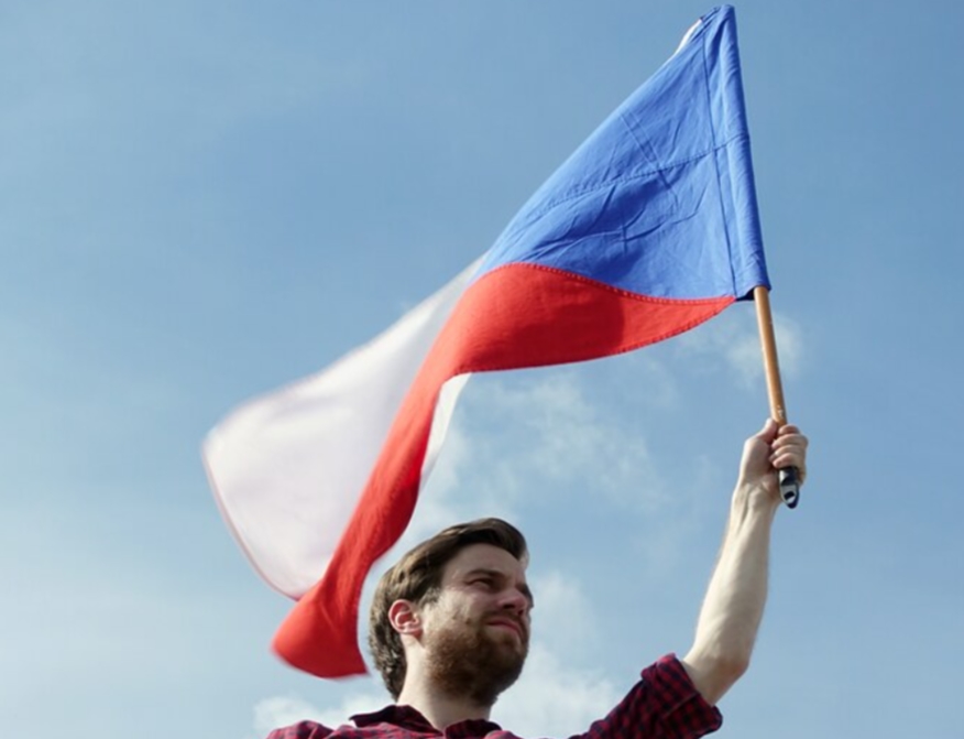 protest demonstrace praha
