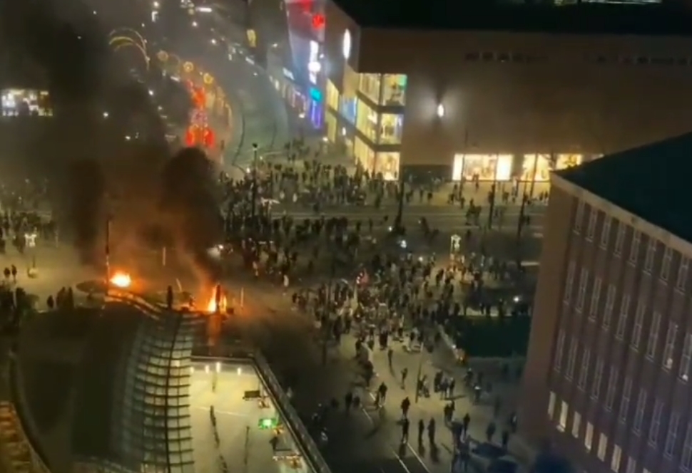 protest covid rotterdam