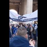 policisté protest vídeň