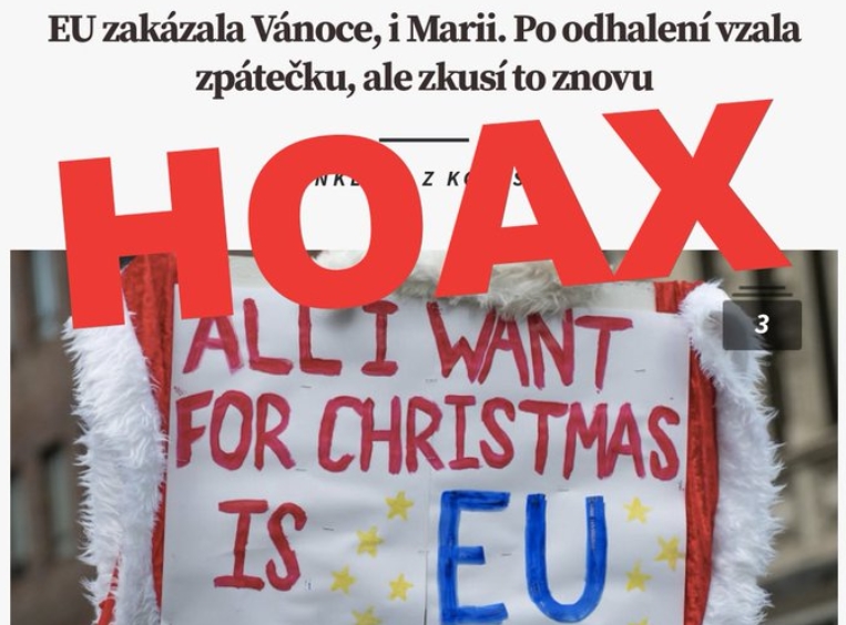 hoax vánoce eu