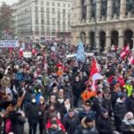 rakousko protest očkování