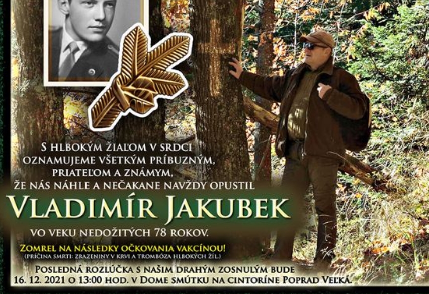 na následky očkování