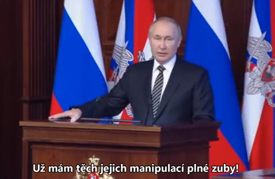 putin nato plné zuby