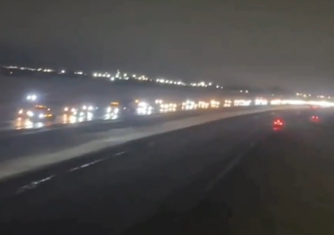 řidiči kamionů protest