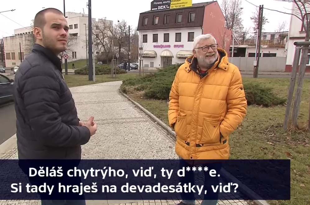 klíma vulgární útok