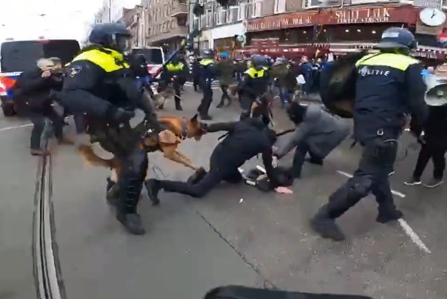 protest policie covid