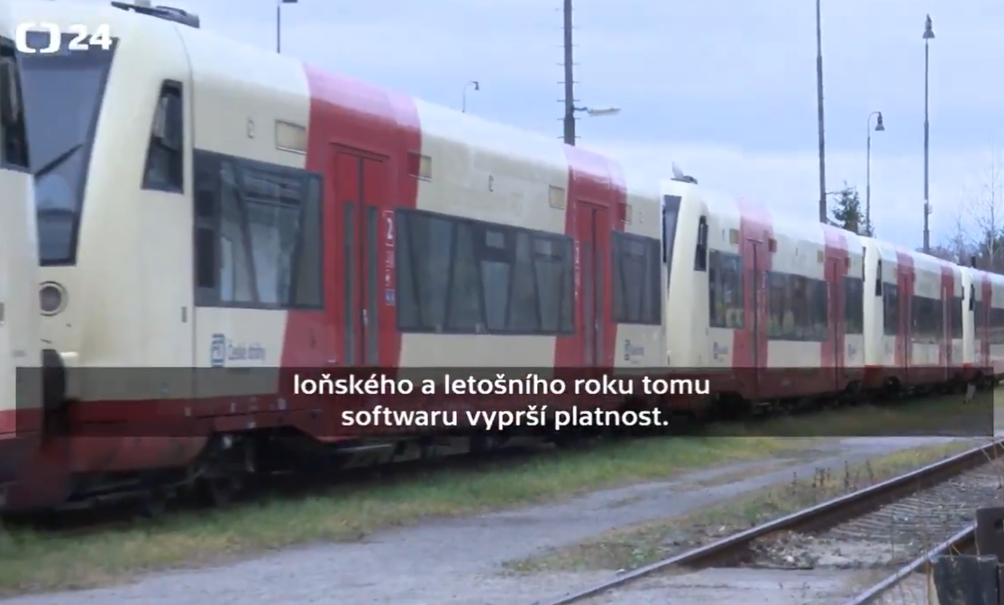 české dráhy software