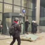 brusel protest