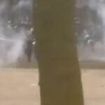 protest policista provokatér