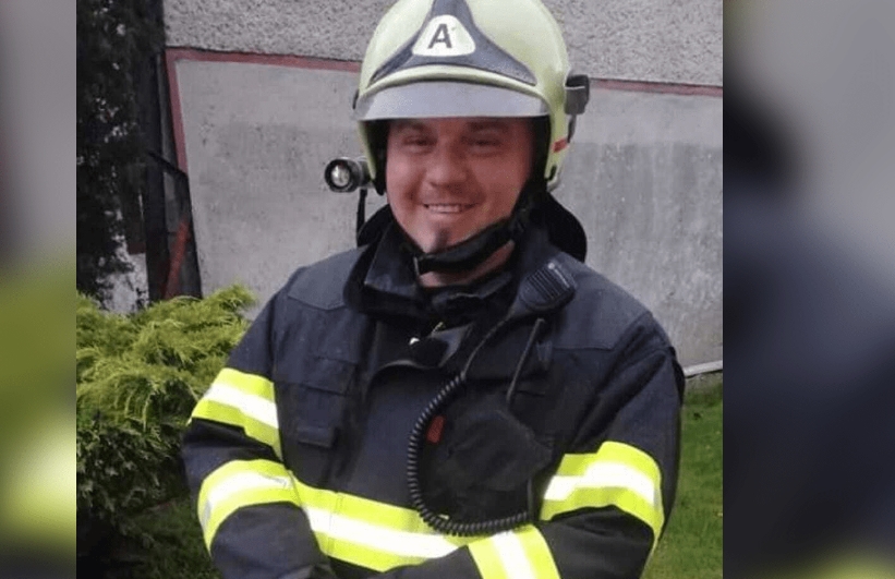 hasič náhle zemřel
