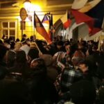 protest poslanecká sněmovna