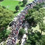 nový zéland protest
