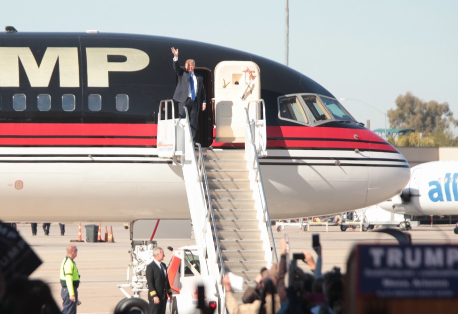 trump letadlo
