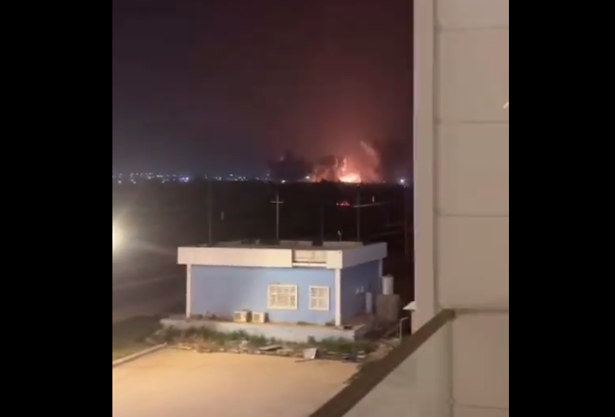 irán raketový útok