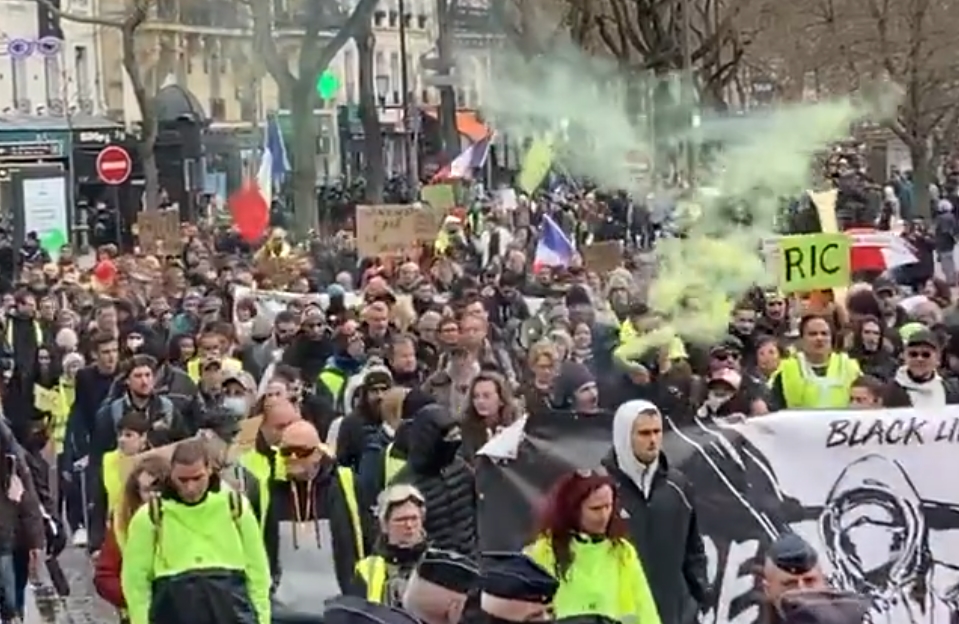 protest francie