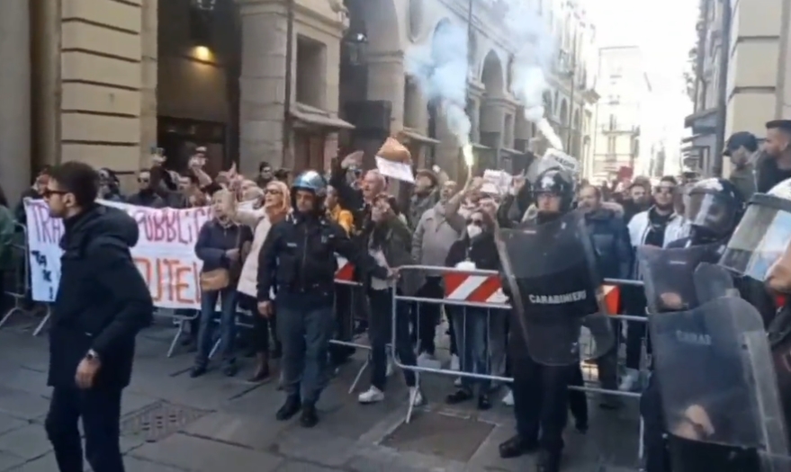 protest draghi inflace