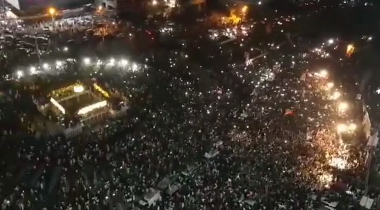 protest pákistánský premiér