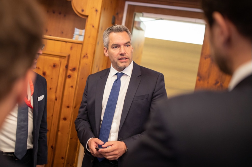Karl Nehammer rakouský kancléř