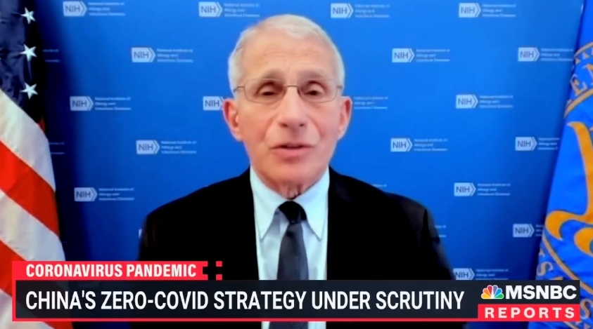 fauci očkování lockdown