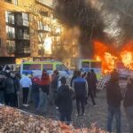 švédsko protest zapalování aut