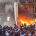 paříž protest