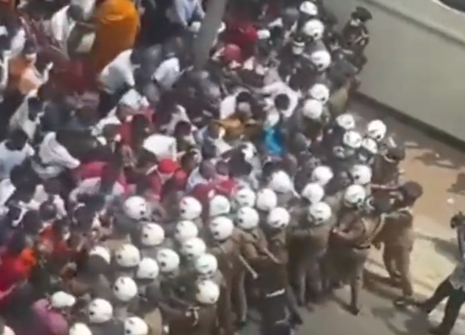 srí lanka protest