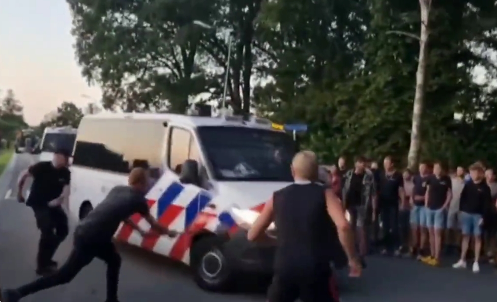 farmáři palice protest