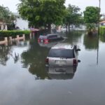 záplavy miami